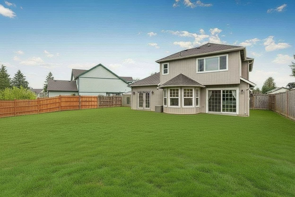 Example backyard design